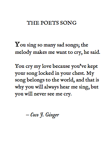 The Poets Song_ Coco J. Ginger